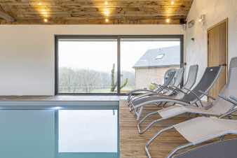 Cottage Couvin 10 Pers. Ardennen Schwimmbad Wellness