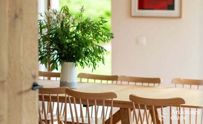 Chalet in Couvin f�r 8 Personen: komfortables Ferienhaus mit Sauna und Panoramablick