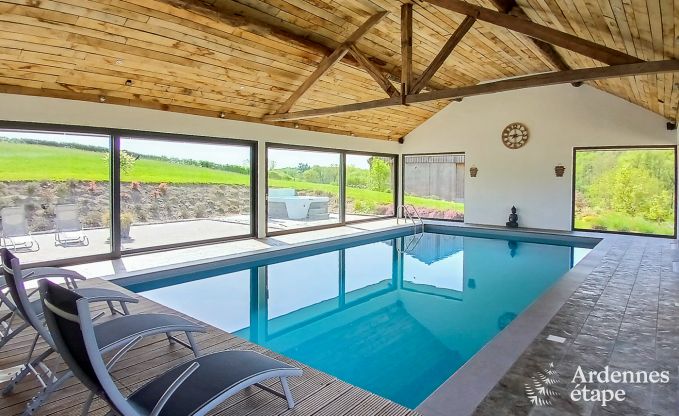 Cottage Couvin 6 Pers. Ardennen Schwimmbad Wellness
