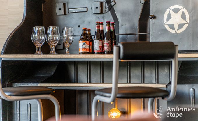 Ger�umige Ferienvilla in Daverdisse f�r 14 Personen mit 5 Schlaf- und Badezimmern, Wellnesseinrichtungen und Privatgarten