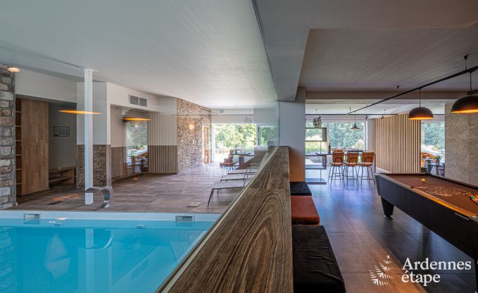 Gerumige Luxusvilla in Daverdisse fr 22 Personen mit 11 Schlafzimmern, Hallenbad, Sauna und Whirlpool