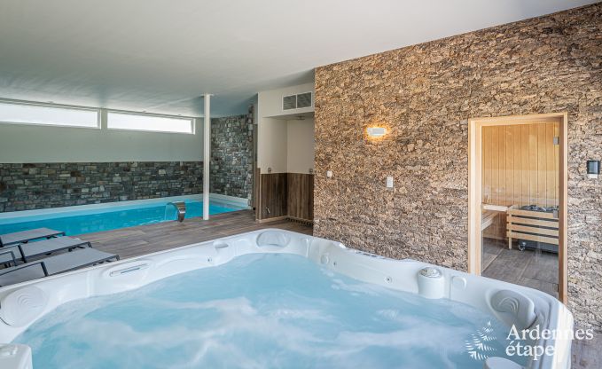 Gerumige Luxusvilla in Daverdisse fr 22 Personen mit 11 Schlafzimmern, Hallenbad, Sauna und Whirlpool