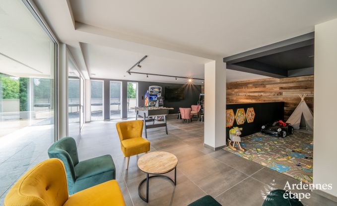 Luxusvilla Daverdisse, 10 Schlafzimmer, 9 Badezimmer, Schwimmbad, Jacuzzi, Sauna, Spielzimmer, in der N�he von Wald und Fluss