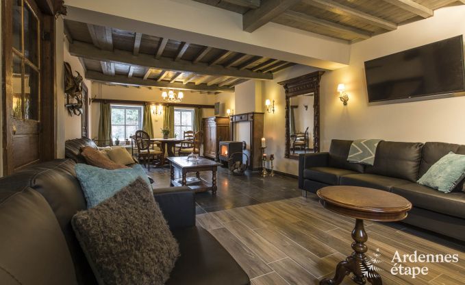 Ferienhaus Daverdisse 15 Pers. Ardennen Wellness