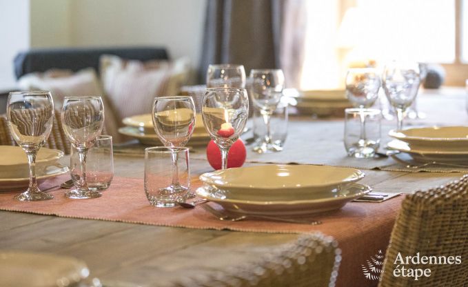 Ferienhaus Daverdisse 15 Pers. Ardennen Wellness