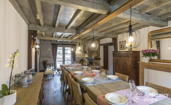 Ferienhaus Daverdisse 15 Pers. Ardennen Wellness