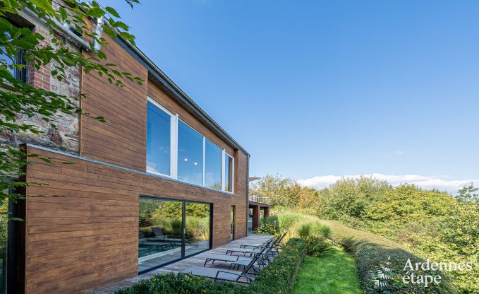 Gerumige Ferienvilla in Daverdisse fr 14 Personen mit 5 Schlaf- und Badezimmern, Wellnesseinrichtungen und Privatgarten