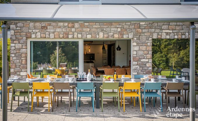 Gerumige Luxusvilla in Daverdisse fr 22 Personen mit 11 Schlafzimmern, Hallenbad, Sauna und Whirlpool