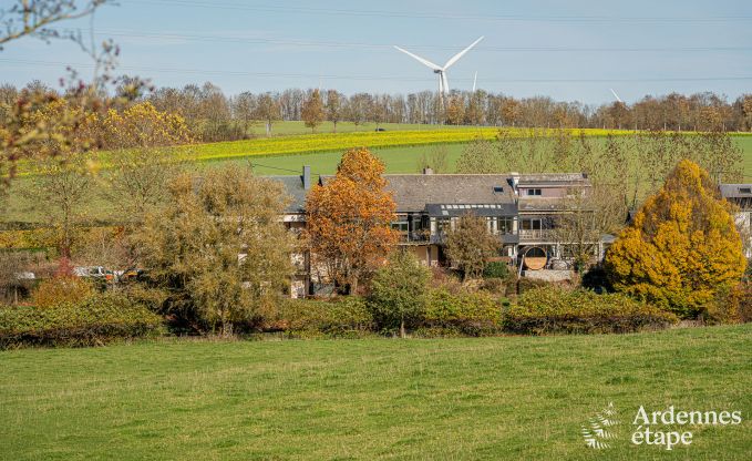 Ger�umiges Ferienhaus f�r 20 Personen mit 10 Schlafzimmern, Sauna, Jacuzzi und Spielzimmer in der N�he von Dinant