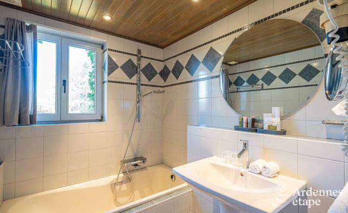 Ger�umiges Ferienhaus f�r 20 Personen mit 10 Schlafzimmern, Sauna, Jacuzzi und Spielzimmer in der N�he von Dinant