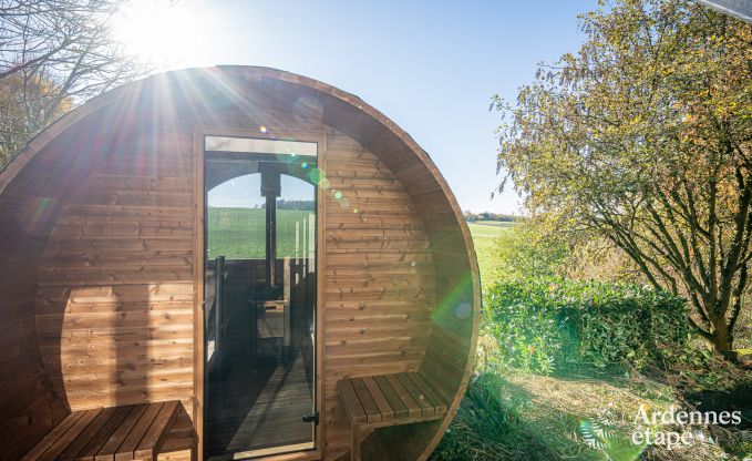 Ger�umiges Ferienhaus f�r 20 Personen mit 10 Schlafzimmern, Sauna, Jacuzzi und Spielzimmer in der N�he von Dinant