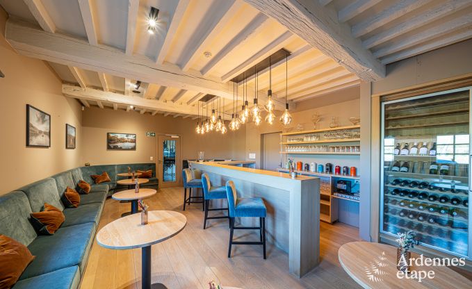 Ger�umiges Ferienhaus f�r 20 Personen mit 10 Schlafzimmern, Sauna, Jacuzzi und Spielzimmer in der N�he von Dinant