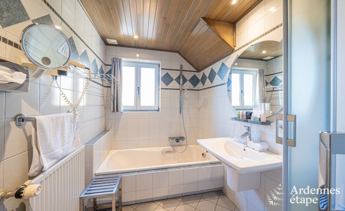 Ger�umiges Ferienhaus f�r 20 Personen mit 10 Schlafzimmern, Sauna, Jacuzzi und Spielzimmer in der N�he von Dinant