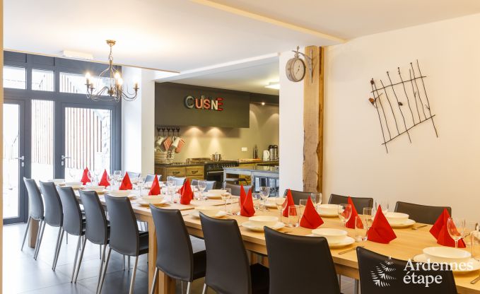 Urlaub auf dem Bauernhof Dinant 25 Pers. Ardennen Wellness