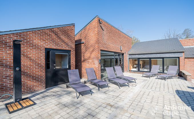 au�ergew�hnliche Ferienwohnung Dinant 50 Pers. Ardennen Wellness Behinderten gerecht