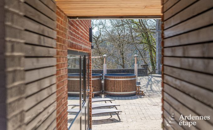 au�ergew�hnliche Ferienwohnung Dinant 50 Pers. Ardennen Wellness Behinderten gerecht