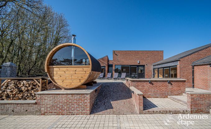 au�ergew�hnliche Ferienwohnung Dinant 50 Pers. Ardennen Wellness Behinderten gerecht