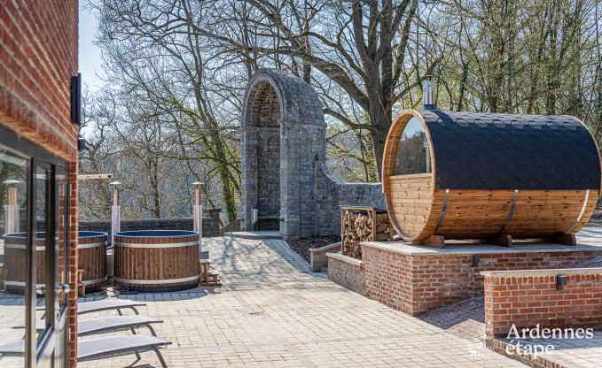 au�ergew�hnliche Ferienwohnung Dinant 50 Pers. Ardennen Wellness Behinderten gerecht