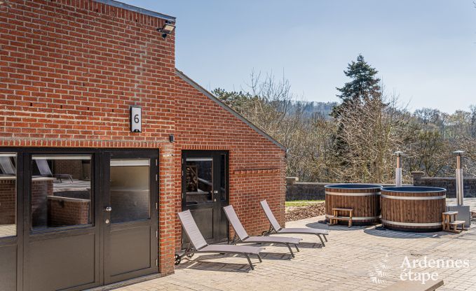 au�ergew�hnliche Ferienwohnung Dinant 50 Pers. Ardennen Wellness Behinderten gerecht