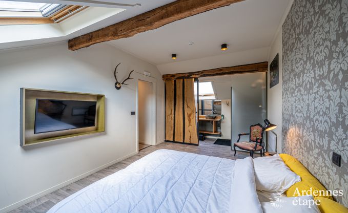 Gerumiges Cottage in Durbuy (Heyd) fr 14 Personen mit 5 Schlafzimmern, 5 Badezimmern, Sauna und Garten