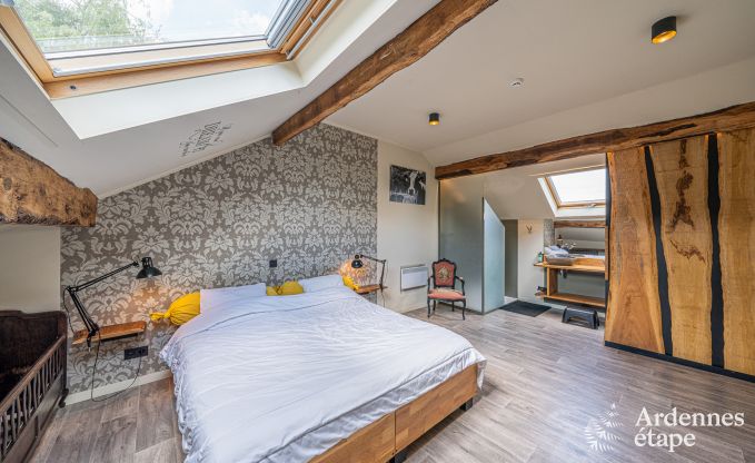 Gerumiges Cottage in Durbuy (Heyd) fr 14 Personen mit 5 Schlafzimmern, 5 Badezimmern, Sauna und Garten