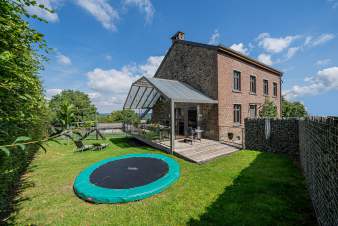 Komfortables Ferienhaus in Heyd (bei Durbuy), 5 Schlafzimmer, Sauna, Garten, haustierfreundlich, 14 Personen