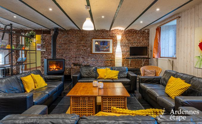 Ferienhaus in Drubuy (M�an), Ardennen, 7 Schlafzimmer, 3 Badezimmer, 19 Personen, privater Garten, Kinder- und Freizeitausstattung