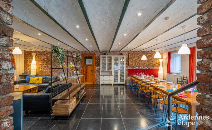 Ferienhaus in Drubuy (M�an), Ardennen, 7 Schlafzimmer, 3 Badezimmer, 19 Personen, privater Garten, Kinder- und Freizeitausstattung