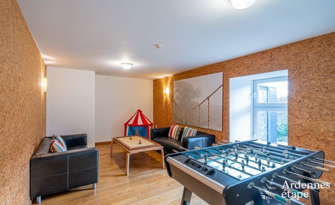 Ferienhaus in Drubuy (M�an), Ardennen, 7 Schlafzimmer, 3 Badezimmer, 19 Personen, privater Garten, Kinder- und Freizeitausstattung