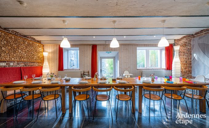 Ferienhaus in Drubuy (M�an), Ardennen, 7 Schlafzimmer, 3 Badezimmer, 19 Personen, privater Garten, Kinder- und Freizeitausstattung