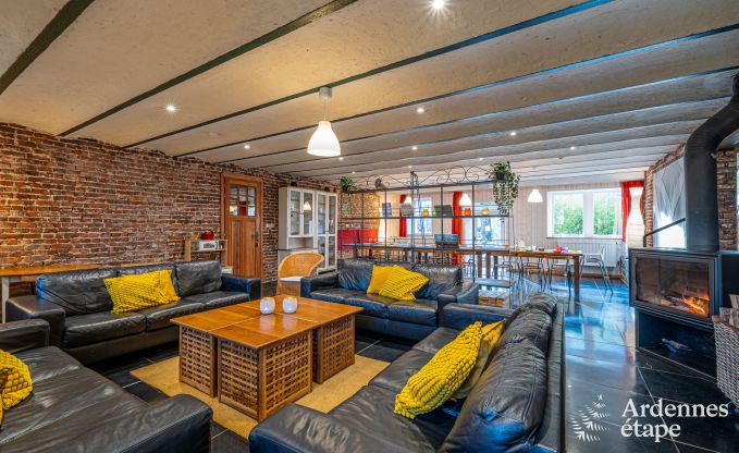 Ferienhaus in Drubuy (M�an), Ardennen, 7 Schlafzimmer, 3 Badezimmer, 19 Personen, privater Garten, Kinder- und Freizeitausstattung