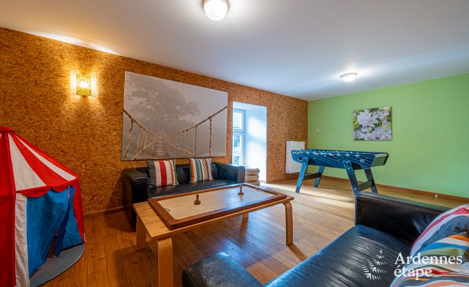 Ferienhaus in Drubuy (M�an), Ardennen, 7 Schlafzimmer, 3 Badezimmer, 19 Personen, privater Garten, Kinder- und Freizeitausstattung