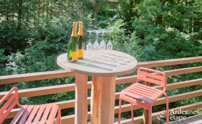 Ger�umiges Chalet f�r 8 Personen mit Sauna im Wald rund um Durbuy