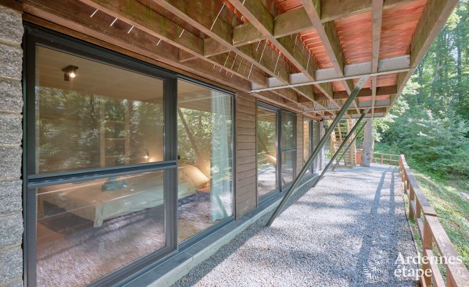 Ger�umiges Chalet f�r 8 Personen mit Sauna im Wald rund um Durbuy