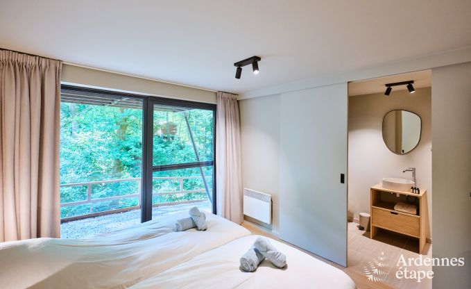 Ger�umiges Chalet f�r 8 Personen mit Sauna im Wald rund um Durbuy