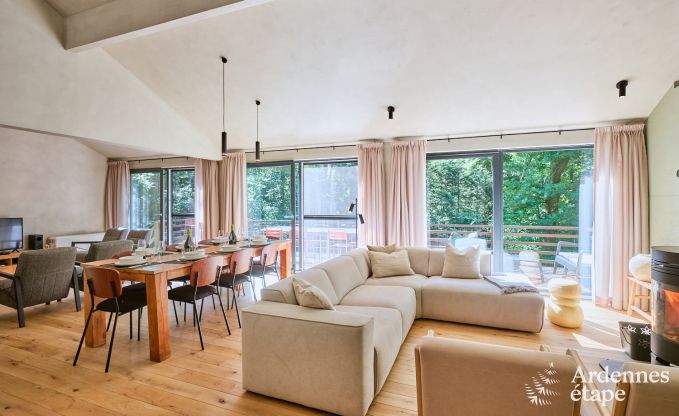 Ger�umiges Chalet f�r 8 Personen mit Sauna im Wald rund um Durbuy