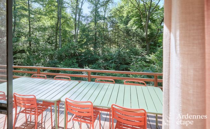 Ger�umiges Chalet f�r 8 Personen mit Sauna im Wald rund um Durbuy