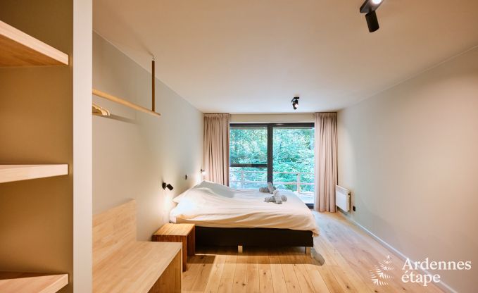 Ger�umiges Chalet f�r 8 Personen mit Sauna im Wald rund um Durbuy