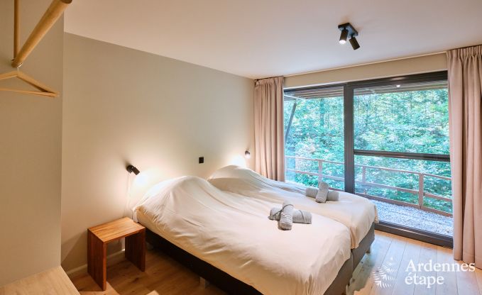 Ger�umiges Chalet f�r 8 Personen mit Sauna im Wald rund um Durbuy