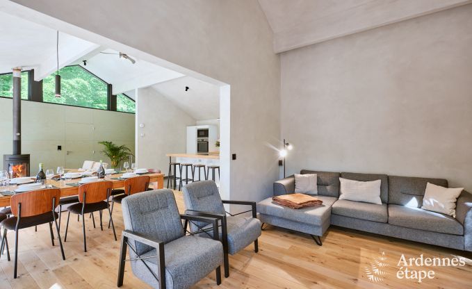 Ger�umiges Chalet f�r 8 Personen mit Sauna im Wald rund um Durbuy