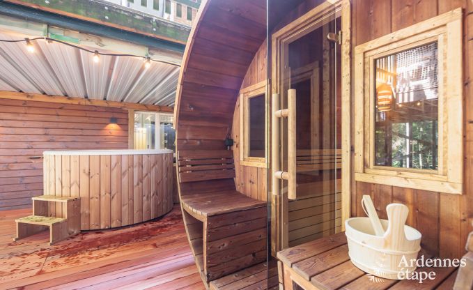Sehr komfortables Chalet Durbuy 6/7 Pers. Ardennen Wellness