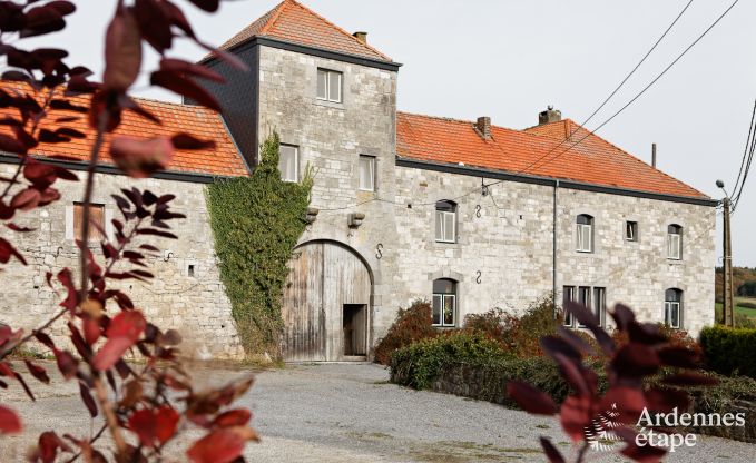 Ferienhaus in Durbuy: 32 Personen, 12 Schlafzimmer, privater Garten, Herz der belgischen Ardennen
