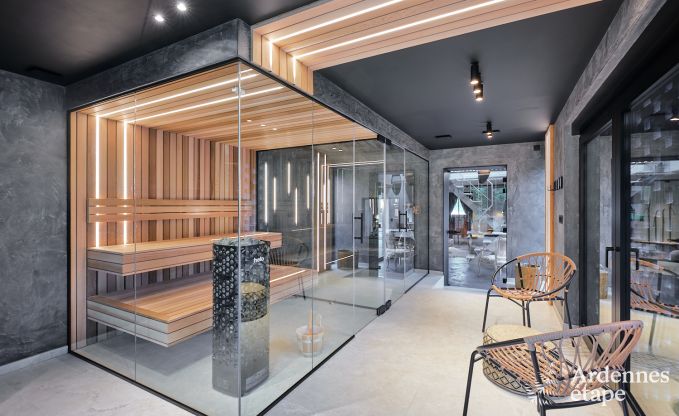 Romantisches Ferienhaus mit Wellness in der N�he von Durbuy