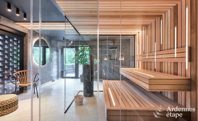 Romantisches Ferienhaus mit Wellness in der N�he von Durbuy