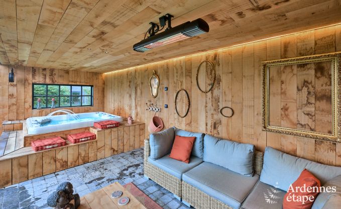 Romantisches Ferienhaus mit Wellness in der N�he von Durbuy