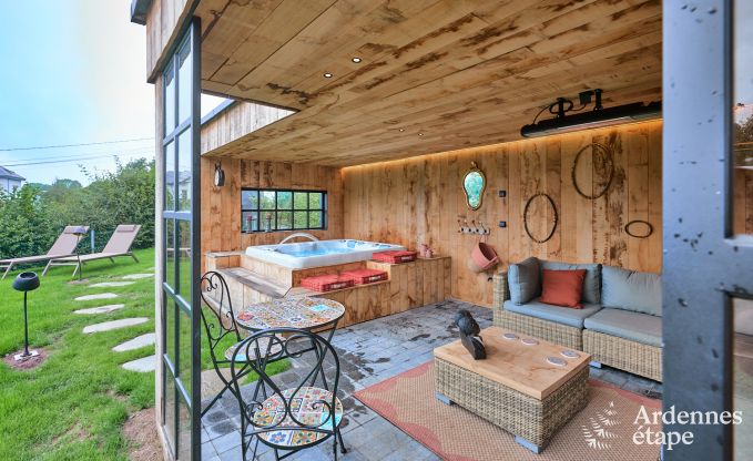 Romantisches Ferienhaus mit Wellness in der N�he von Durbuy
