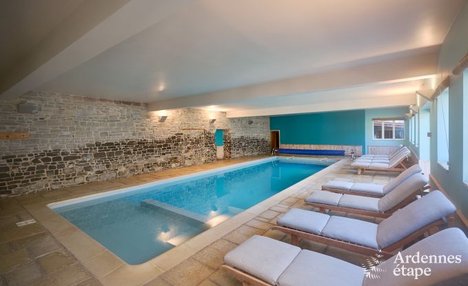 Ferienhaus Durbuy 24/30 Pers. Ardennen Schwimmbad Wellness