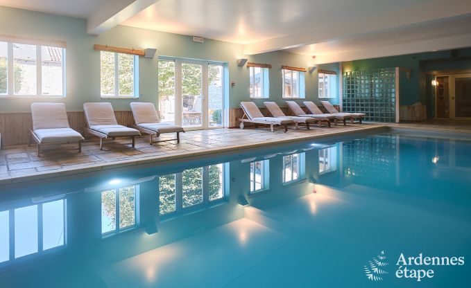Ferienhaus Durbuy 24/30 Pers. Ardennen Schwimmbad Wellness