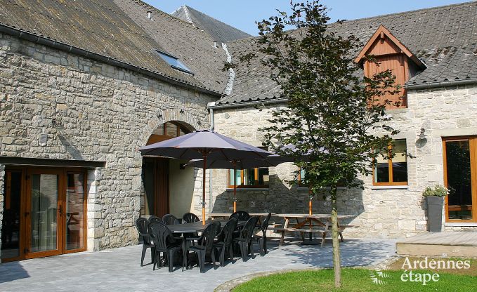 Ferienhaus Durbuy 24/30 Pers. Ardennen Schwimmbad Wellness