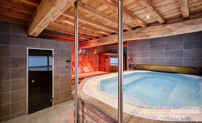Ferienhaus Durbuy 24/30 Pers. Ardennen Schwimmbad Wellness